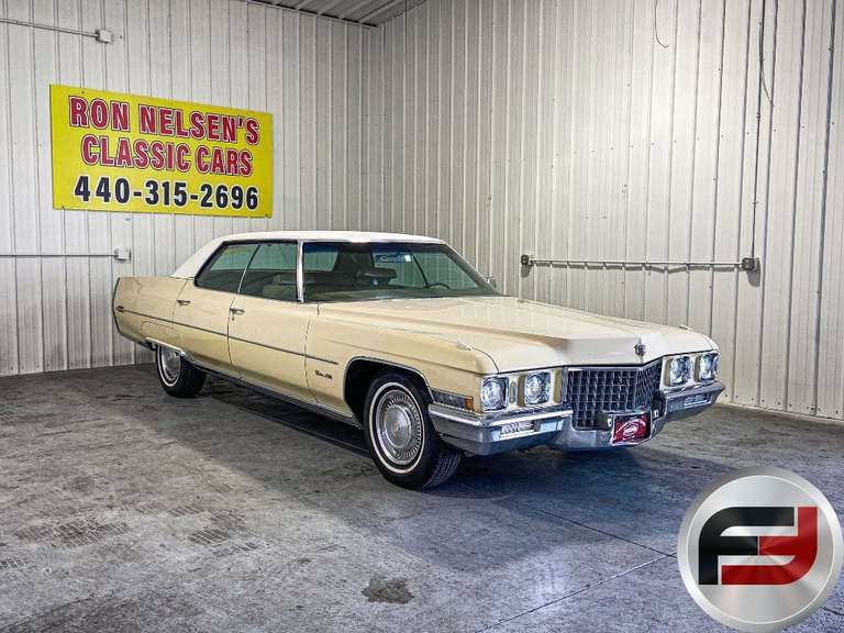 1971 CADILLAC DEVILLE VIN: 683491Q229654 SEDAN