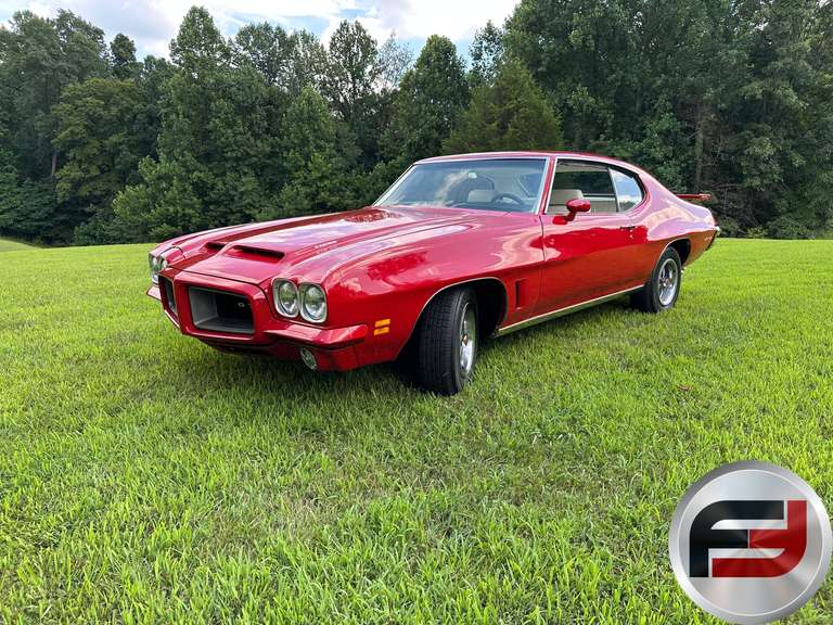 1972 PONTIAC  LEMANS GTO  VIN: 2037X2P174215 HARDTOP COUPE