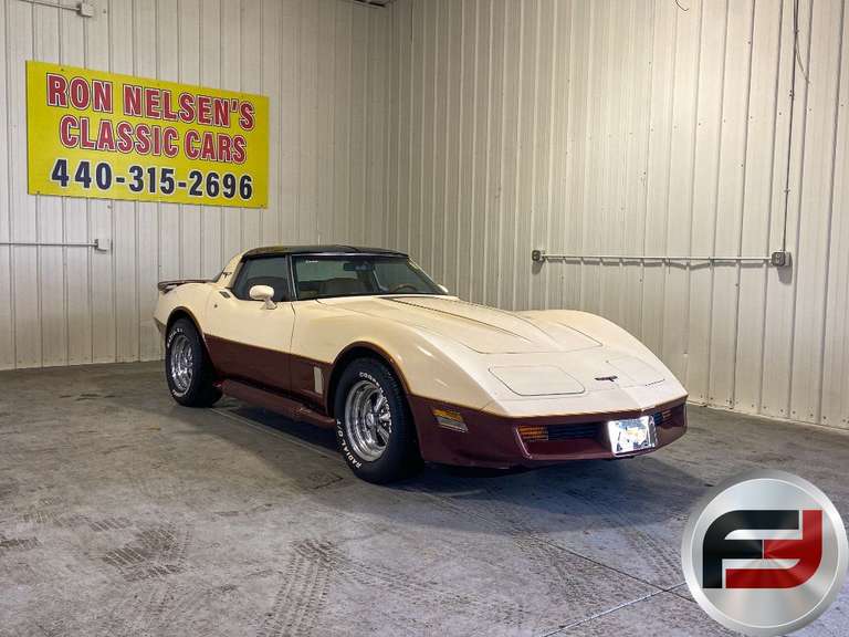 1981 CHEVROLET CORVETTE VIN: 1G1AY8766B5101368 T-TOP COUPE