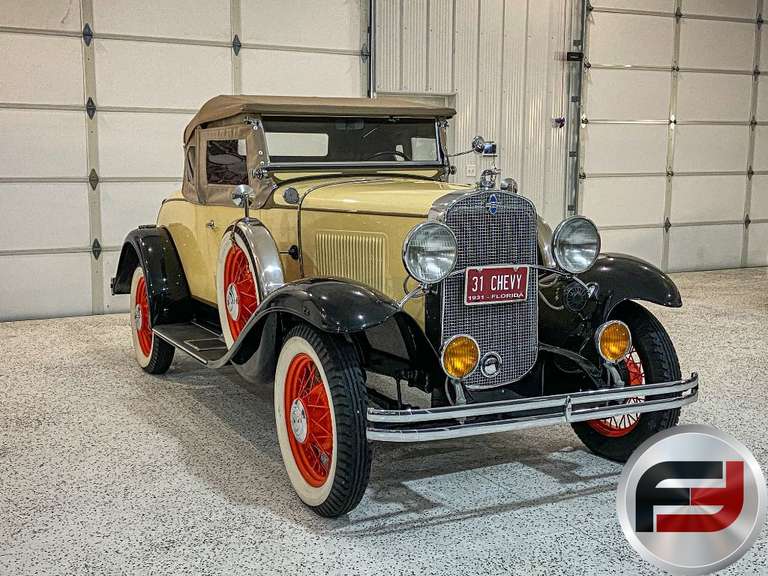 1931 CHEVROLET INDEPENDENCE VIN: AE RS296498 SPORT ROADSTER