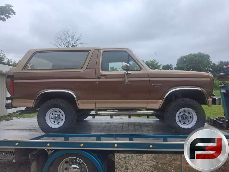 1984 FORD BRONCO VIN: 1FMEU15F8ELA15604