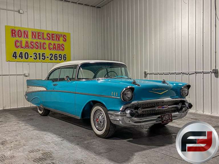 1957 CHEVROLET BELAIR VIN: VC57N110942 2 DOOR HARDTOP