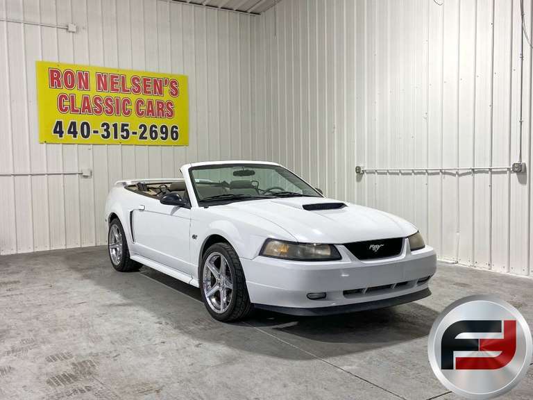 2003 FORD MUSTANG GT VIN: 1FAFP45X73F454868 CONVERTIBLE