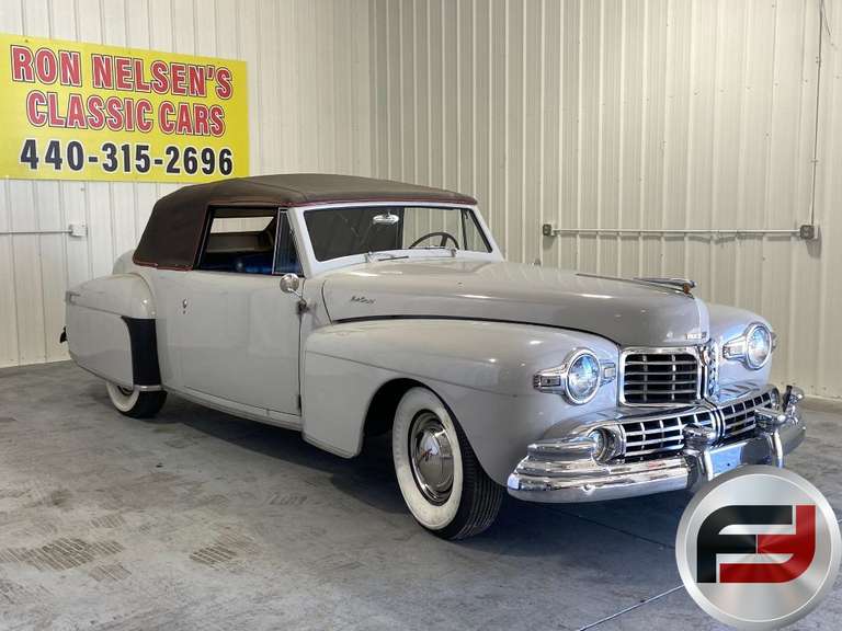1948 LINCOLN  CONTINENTAL VIN: 876H-56-827 CONVERTIBLE