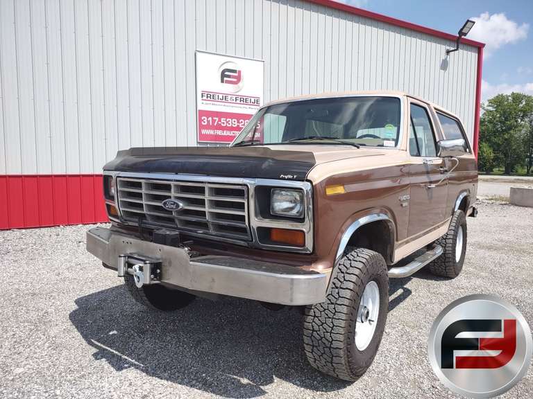 1984 FORD BRONCO VIN: 1FMEU15F8ELA15604