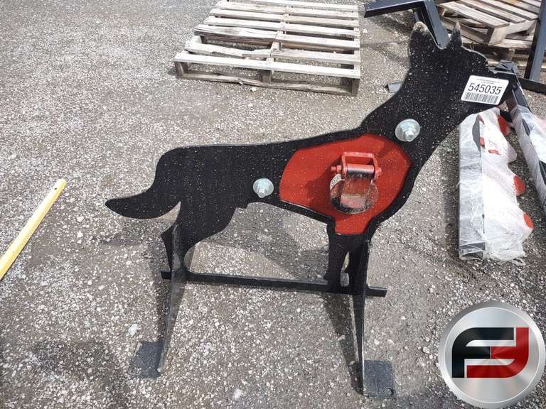 3/8" AR500 STEEL COYOTE TARGET