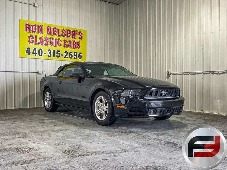 2013 FORD MUSTANG VIN: 1ZVBP8EM4D5272166 CONVERTIBLE