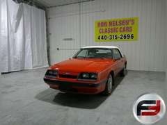 1985 FORD MUSTANG LX VIN: 1FABP2739FF176394 CONVERTIBLE
