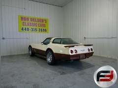 1981 CHEVROLET CORVETTE VIN: 1G1AY8766B5101368 T-TOP COUPE