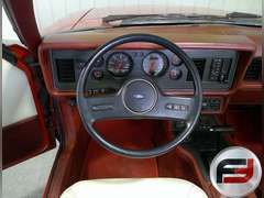 1985 FORD MUSTANG LX VIN: 1FABP2739FF176394 CONVERTIBLE
