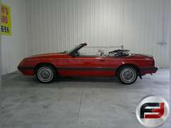 1985 FORD MUSTANG LX VIN: 1FABP2739FF176394 CONVERTIBLE