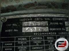 1967 JAGUAR MARK II VIN: 120735DN