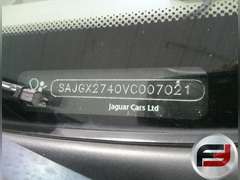 1997 JAGUAR XK8 VIN: SAJGX2740VC007021 CONVERTIBLE