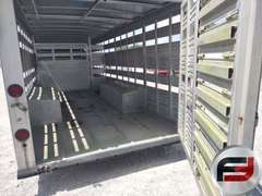 1992 SOONER ALUMINUM LIVESTOCK 38' VIN: 48HSA3023M1000191