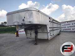 1992 SOONER ALUMINUM LIVESTOCK 38' VIN: 48HSA3023M1000191