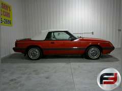 1985 FORD MUSTANG LX VIN: 1FABP2739FF176394 CONVERTIBLE