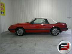 1985 FORD MUSTANG LX VIN: 1FABP2739FF176394 CONVERTIBLE