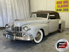 1948 LINCOLN  CONTINENTAL VIN: 876H-56-827 CONVERTIBLE
