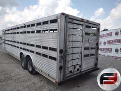 1992 SOONER ALUMINUM LIVESTOCK 38' VIN: 48HSA3023M1000191