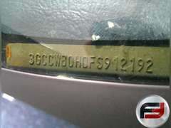 1986 CHEVROLET EL CAMINO CONQUISTA VIN: 3GCCW80H6GS911520