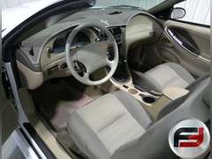 2003 FORD MUSTANG GT VIN: 1FAFP45X73F454868 CONVERTIBLE