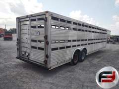 1992 SOONER ALUMINUM LIVESTOCK 38' VIN: 48HSA3023M1000191
