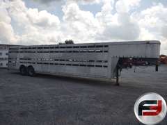 1992 SOONER ALUMINUM LIVESTOCK 38' VIN: 48HSA3023M1000191