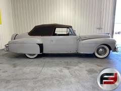 1948 LINCOLN  CONTINENTAL VIN: 876H-56-827 CONVERTIBLE