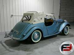 1954 SINGER ROADSTER VIN: 4AD2805W CONVERTIBLE
