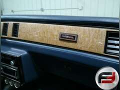 1986 CHEVROLET EL CAMINO CONQUISTA VIN: 3GCCW80H6GS911520