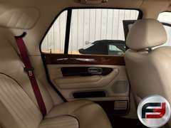 2001 BENTLEY ARNAGE RED LABEL VIN: SCBLC31E41CX06116