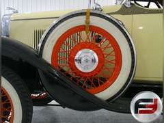 1931 CHEVROLET INDEPENDENCE VIN: AE RS296498 SPORT ROADSTER
