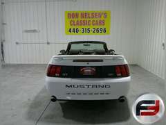 2003 FORD MUSTANG GT VIN: 1FAFP45X73F454868 CONVERTIBLE