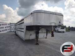 1992 SOONER ALUMINUM LIVESTOCK 38' VIN: 48HSA3023M1000191