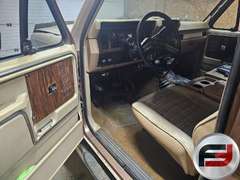 1984 FORD BRONCO VIN: 1FMEU15F8ELA15604