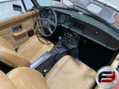 1980 MG MODEL B VIN: GVVDDJ2AG505033 CONVERTIBLE