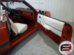 1985 FORD MUSTANG LX VIN: 1FABP2739FF176394 CONVERTIBLE