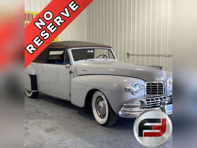 1948 LINCOLN  CONTINENTAL VIN: 876H-56-827 CONVERTIBLE