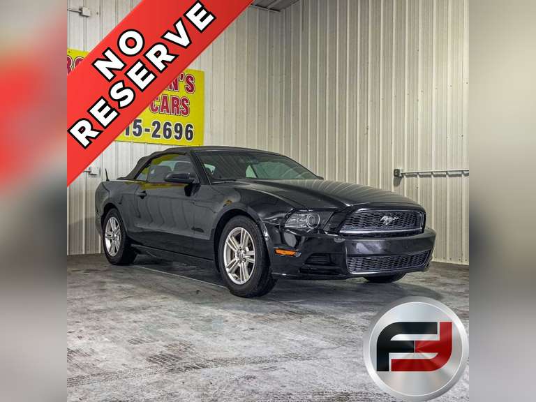 2013 FORD MUSTANG VIN: 1ZVBP8EM4D5272166 CONVERTIBLE