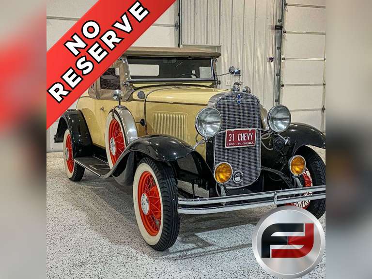 1931 CHEVROLET INDEPENDENCE VIN: AE RS296498 SPORT ROADSTER