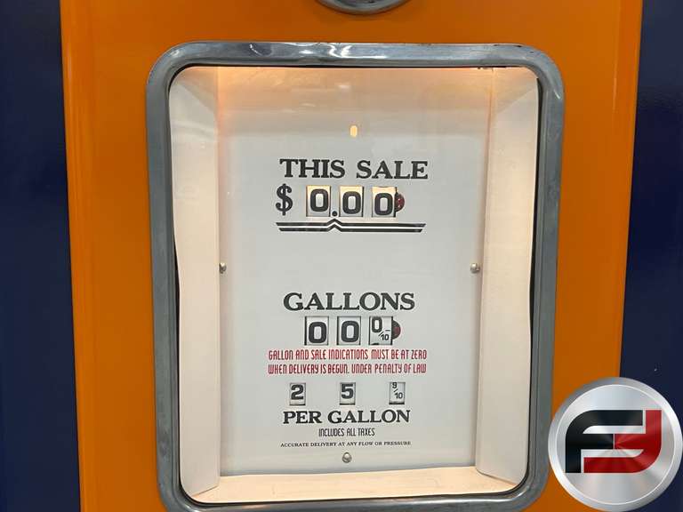 WAYNE HIGHBOY, FIRESTONE , GAS PUMP, RESTORED