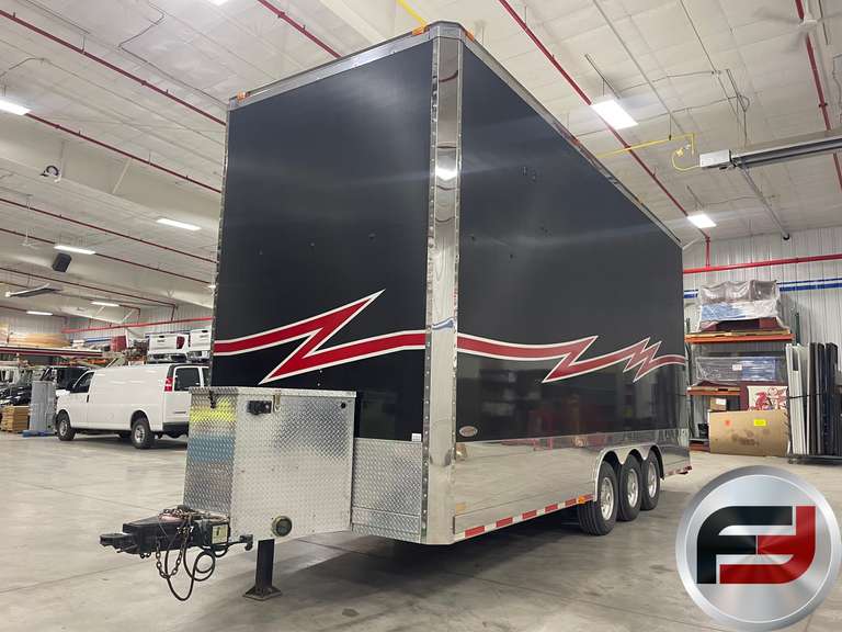 2008 RENEGADE KIBBI ENCLOSED TRAILER 8'X20' VIN: 1K9500L3981160094