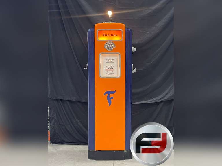 WAYNE HIGHBOY, FIRESTONE , GAS PUMP, RESTORED