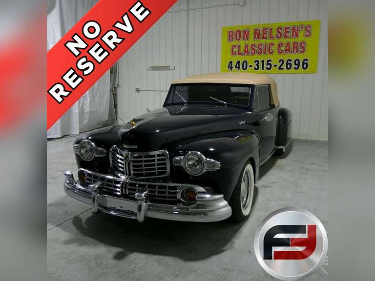 1947 LINCOLN  CONTINENTAL VIN: 7H156507 2 DOOR CONVERTIBLE