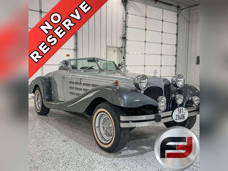 1934  MERCEDES-BENZ 500K REPLICA VIN: 1G2AJ37A6BP557009 CONVERTIBLE