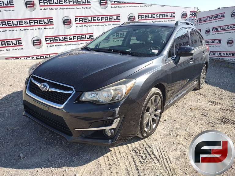 2016 SUBARU IMPREZA SPORT VIN: JF1GPAY66G8256749 4WD