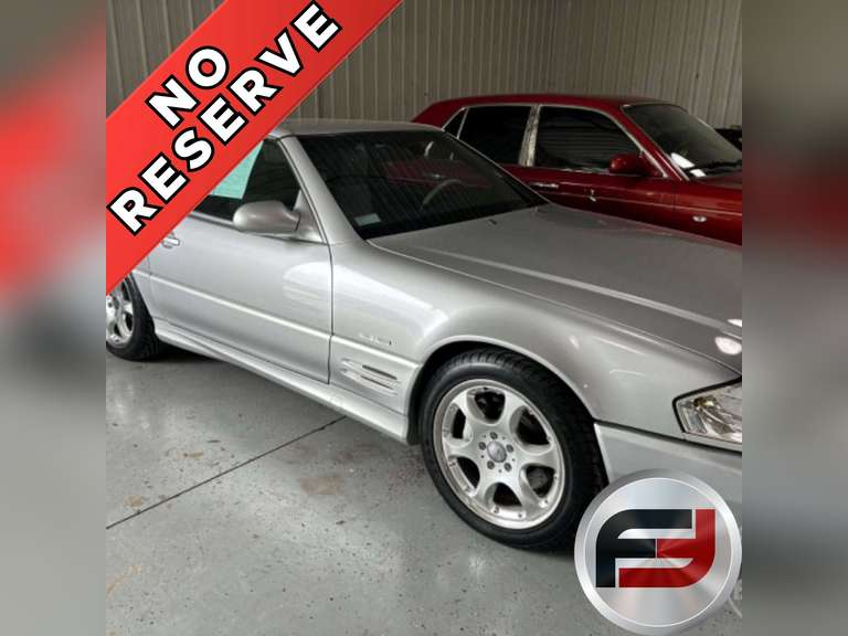 2002 MERCEDES-BENZ SL-CLASS VIN: WDBFA68F12F203853 ROADSTER