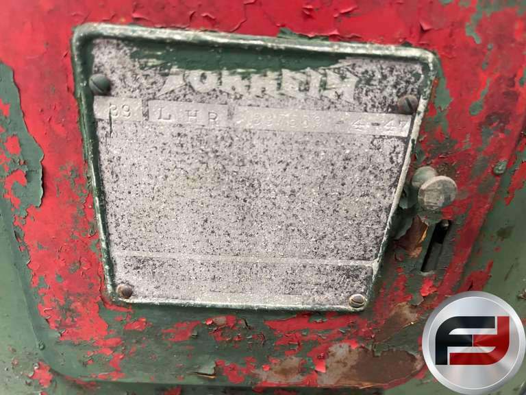 1947 TOKHEIM, GAS PUMP, UNRESTORED SN# 897559 MODEL 39