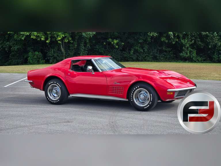 1971 CHEVROLET CORVETTE STINGRAY T-TOP COUPE VIN: 194371S103472