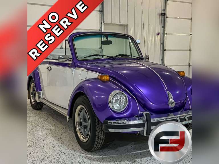 1974 VOLKSWAGEN BEETLE VIN: 1342203165 CONVERTIBLE